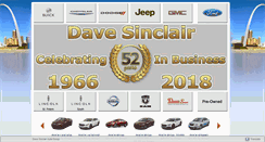 Desktop Screenshot of davesinclair.com